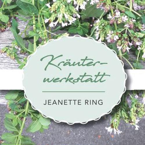 Logo Kräuterwerkstatt auf Blumen