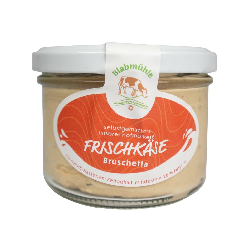 Frischkäse Bruschetta von Blabmühle